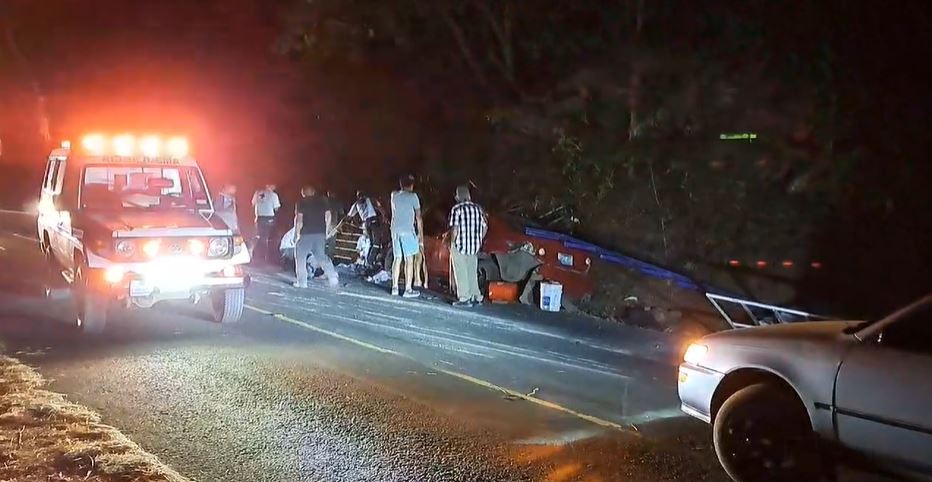 Dos personas sin vida y 6 lesionados deja múltiple accidente en Usulután