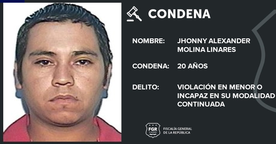 FGR logra condena para sujeto que abusó de una adolescente en Santa Ana