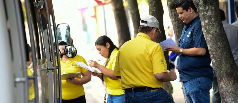 VMT verifica gratuidad del transporte en todo el país