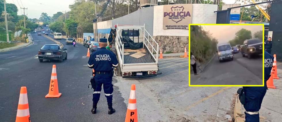 Vehículo de conductor que arriesgó la vida de un peatón acaba en Changallo