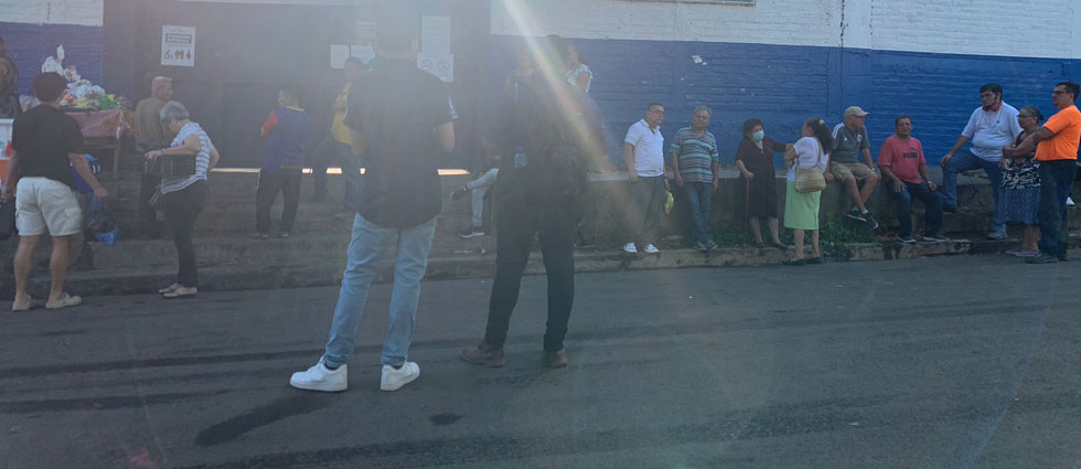 Arrestan a sujeto con antecedentes por agrupaciones en centro de votación de La Unión