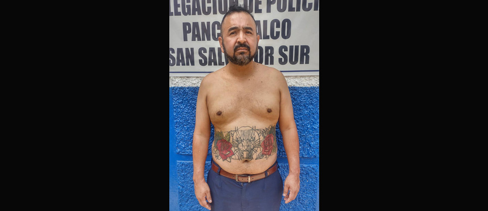 Capturan a 18 que por miedo a la cárcel se ocultó tatuaje de la estructura