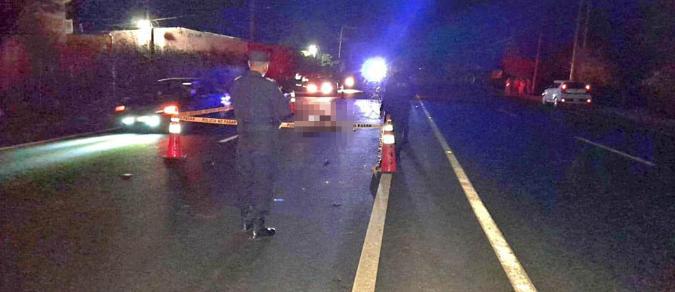 Hombre muere arrollado cuando intentaba cruzar la calle