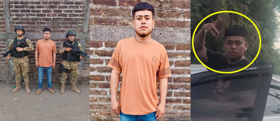 Capturan al sujeto que hizo seña pandilleril a conductor en La Libertad