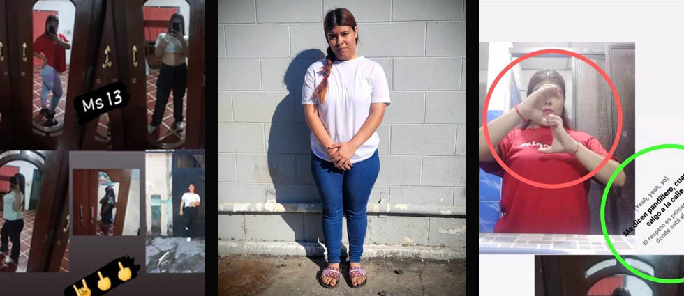 Capturan en Ciudad Delgado a hondureña que presumía ser de la MS