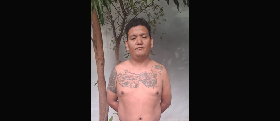Arrestan a otro terrorista que ocultó sus tatuajes de la MS por temor a la justicia
