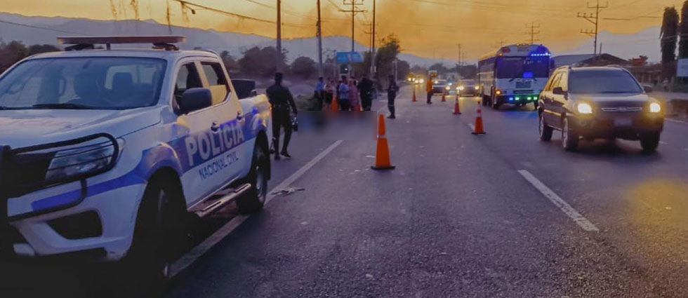 Hombre muerte tras fuerte accidente en Colón