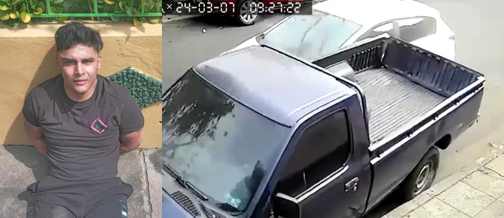 Hallan droga a sujeto que fue arrestado tras una persecución