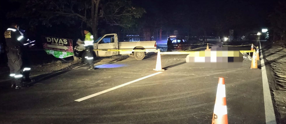 Accidente se cobra la vida de un hombre en San Vicente