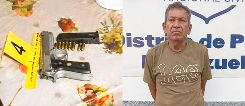 Anciano le dispara a otro hombre tras discusión mientras bebían alcohol