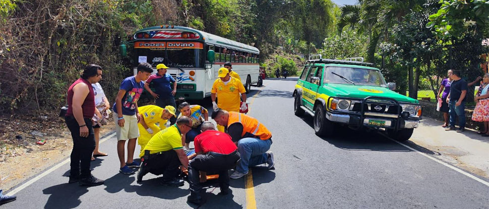 Una persona resultó con serias lesiones tras ser atropellada en Berlín, Usulután
