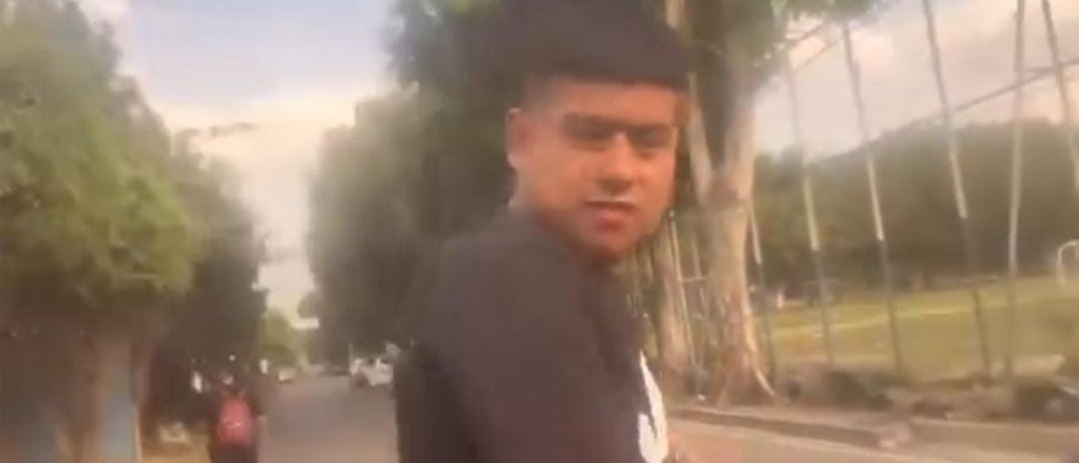 Así fue la agresión de conductor que intimidó a sus víctimas el Sitio del Niño