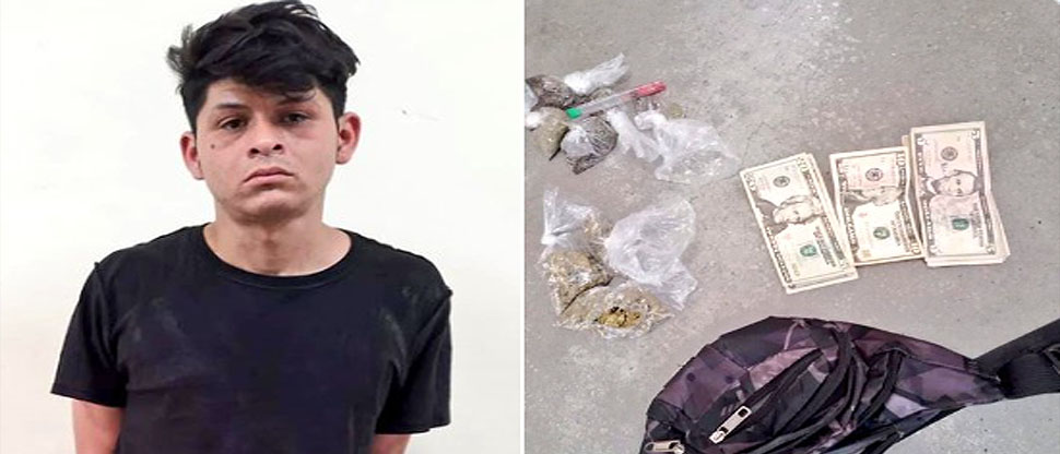 Militares hacen efectiva la captura de sujeto que distribuía drogas en Apopa