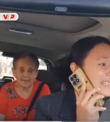 Mujer trabajadora de Uber fue contratada para llevar a una señora a su destino, pero al darse cuenta del destino, comienza a llorar