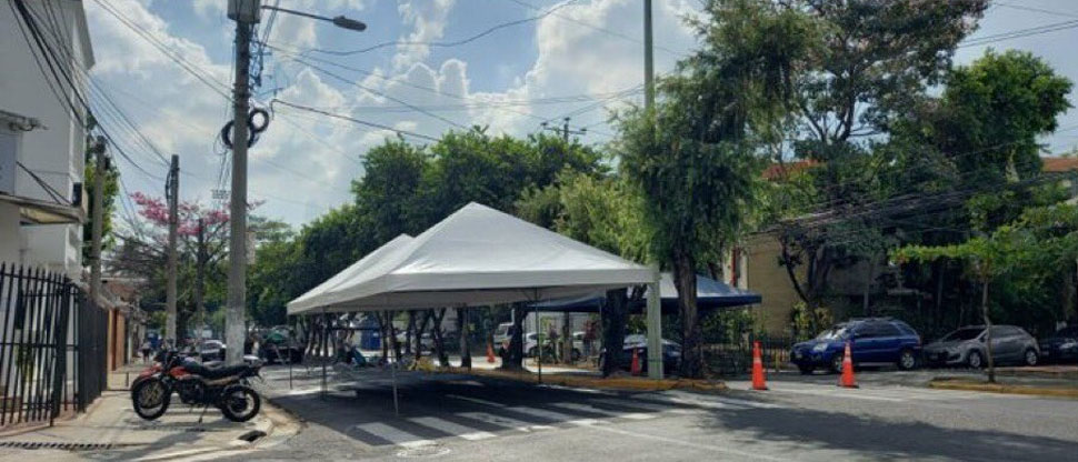 Estas calles estarán cerradas desde hoy porque servirán como centro de votación 