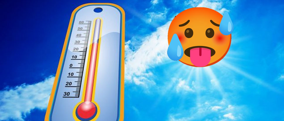 Los termómetros están que arden: hoy se superaron los 41 grados de temperatura