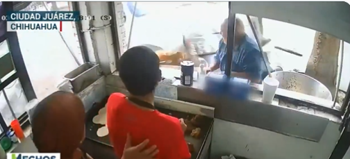 Hombre fue por unos tacos de res y casi pierde la vida