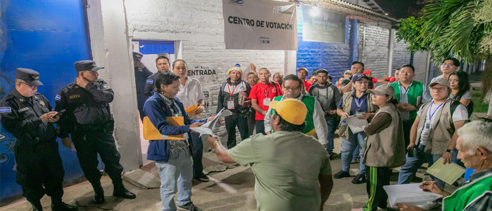 Inicia la instalación de las JRV a nivel nacional