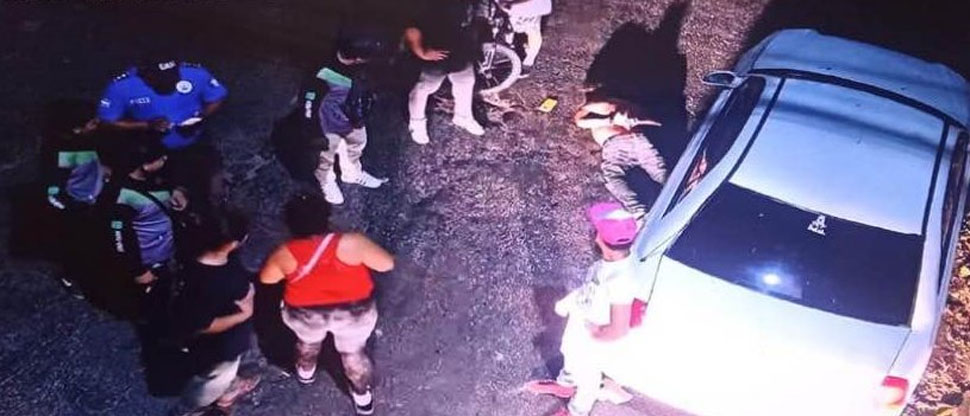 Capturan a ladrón tras ser captado robando un celular en Santa Ana