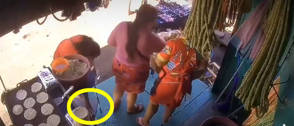 Captan a señora cuando aprovecha descuido para robar una cartera en tortillería