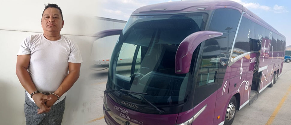 Capturan a motorista de bus internacional por intentar introducir medicina de contrabando