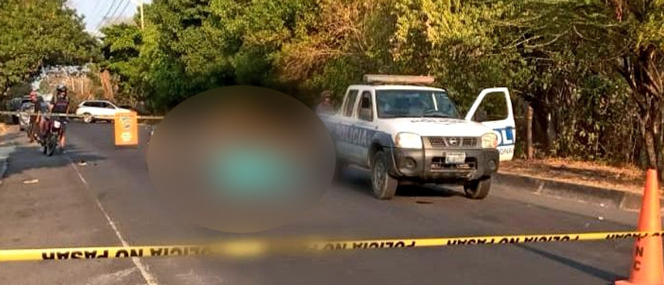 Peatón fallece tras ser atropellado por motociclista en la carretera antigua a Zacatecoluca