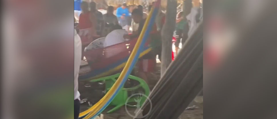 Hombres “pasados de copas” arman una batalla campal en la playa El Cuco