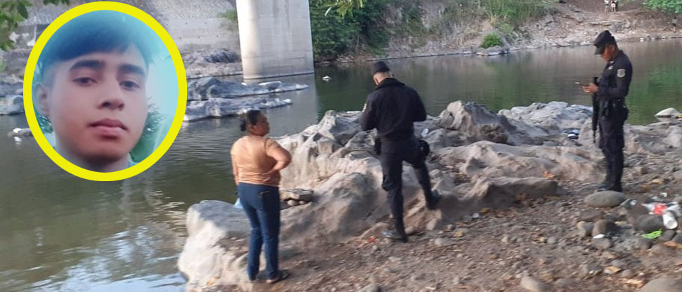 Él era Tito, joven que falleció arrastrado por una corriente en el río Torola