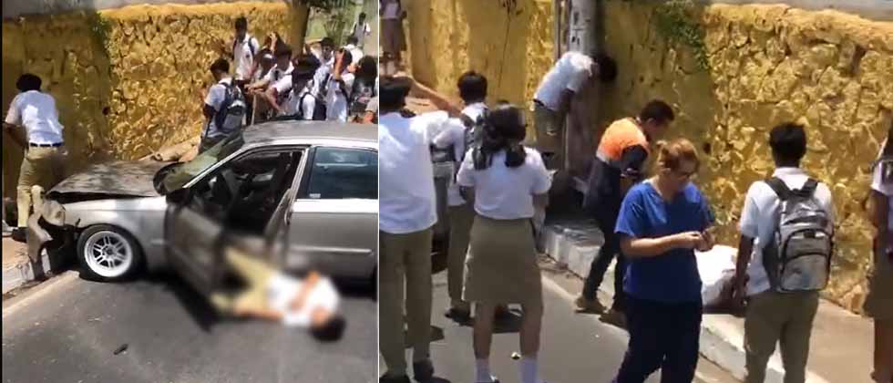 Estudiante embiste a varios compañeros en Zacatecoluca