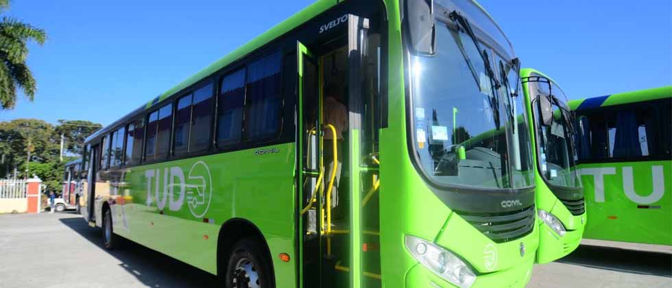Presentan nueva flota de 12 buses para un servicio de calidad y seguro para los salvadoreños
