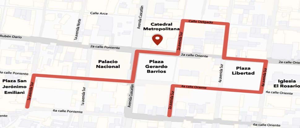 Estas son las calles cerradas para esta tarde por la elaboración de alfombras