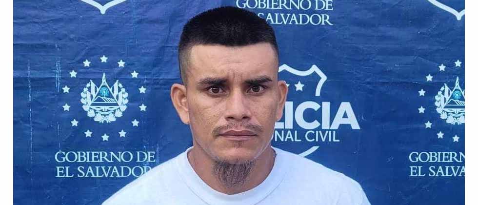 Capturan a peligroso gatillero de la MS en Sonsonate