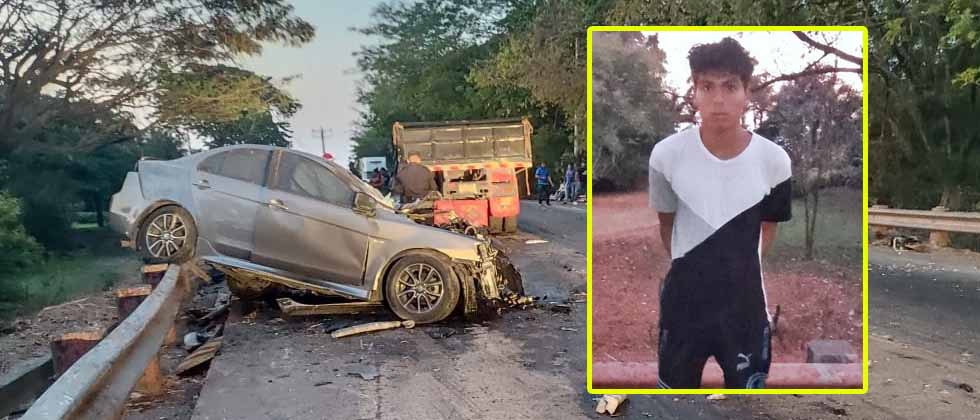 «No tiene licencia»: Arrestan a joven responsable de accidente que dejó dos fallecidos en  Zacatecoluca