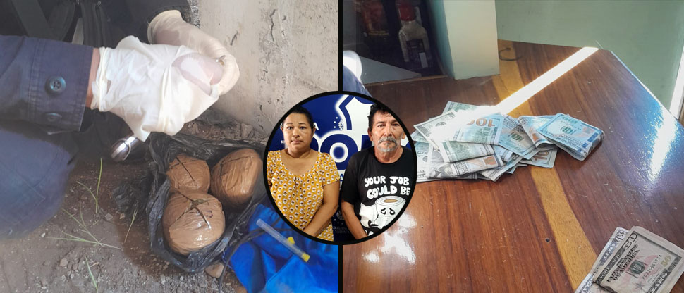 Fiscalía allana viviendas en las que se incautó droga y dinero en efectivo ilícito