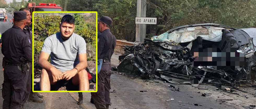 Él era Kevin, joven que perdió la vida esta mañana tras brutal choque