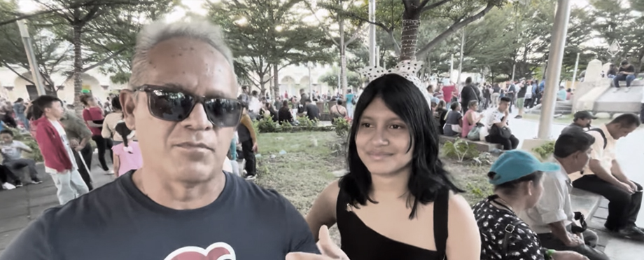 Presentan denuncia por desórdenes públicos contra pareja de bailarines del parque Libertad