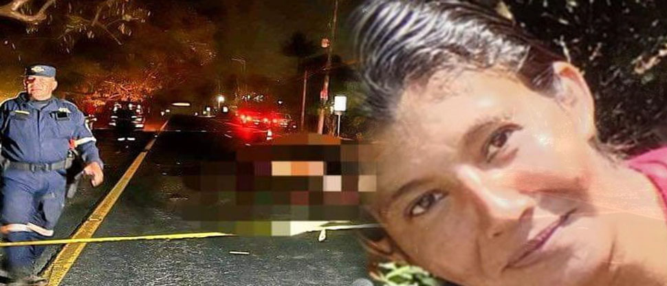 Ella era María, mujer que falleció atropellada al intentar cruzar en carretera Panamericana