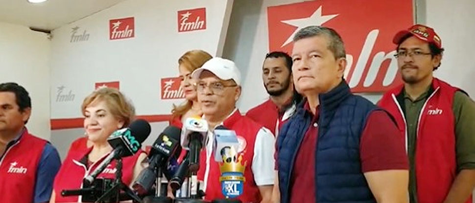FMLN asegura que, en un futuro, serán más honestos y no buscarán un interés interno  