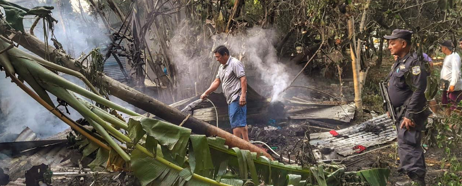 Reportan mujer fallecida durante un incendio en Zacatecoluca