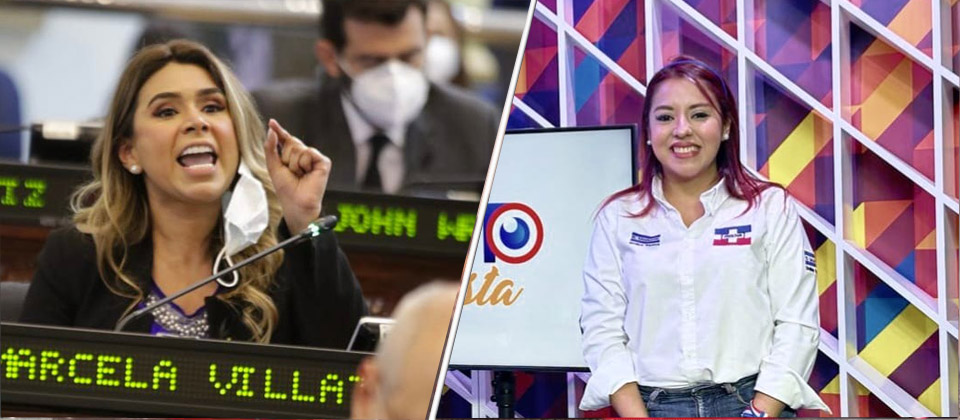 Villatoro le responde a compañera arenera: «Ya siéntese hija, le pegué una gran arrastrada en votos»