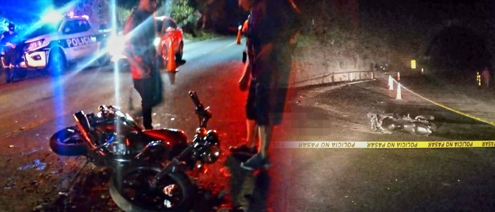 Reportan dos fallecidos tras accidentes de motociclistas en carretera a Comalapa y Litoral