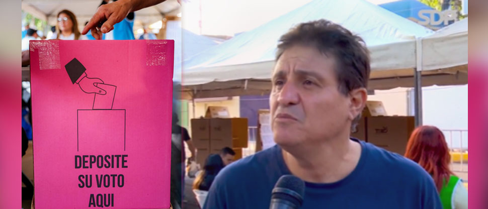 “Es importante cumplir con el país”: ciudadano invita a la población a no quedarse sin votar