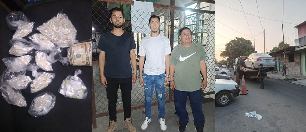 Detienen a sujetos en Soyapango cuando se disponían a movilizar abundante droga