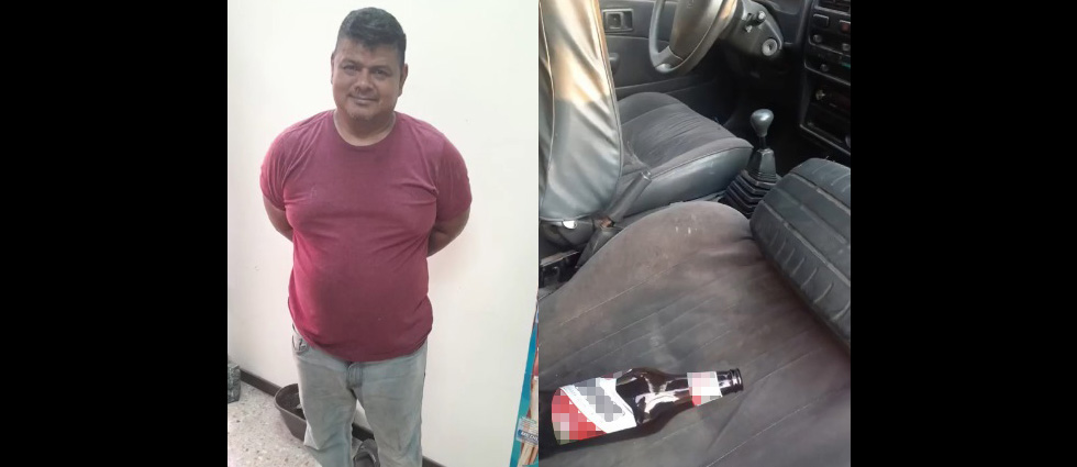 Tras denuncia ciudadana arrestan a sujeto que conducía ebrio