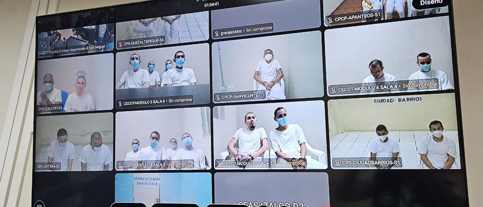 53 pandilleros enfrentan juicio por varios delitos cometidos