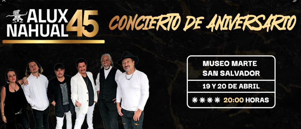 Álvaro Aguilar vocalista de Alux Nahual reconoce el buen trabajo del presidente Nayib Bukele