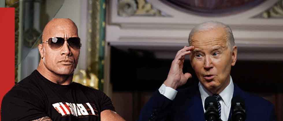 Dwayne Johnson, conocido como La Roca, retira su apoyo a Biden