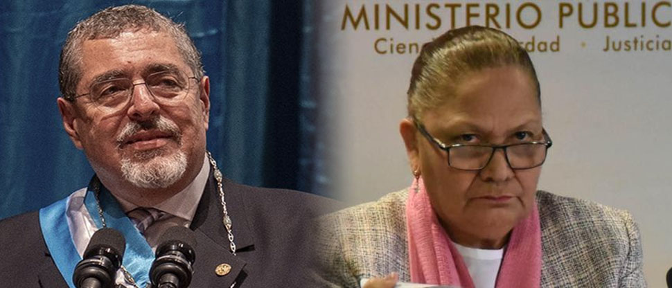 Presidente de Guatemala dice que no descansará hasta conseguir la destitución de la fiscal general