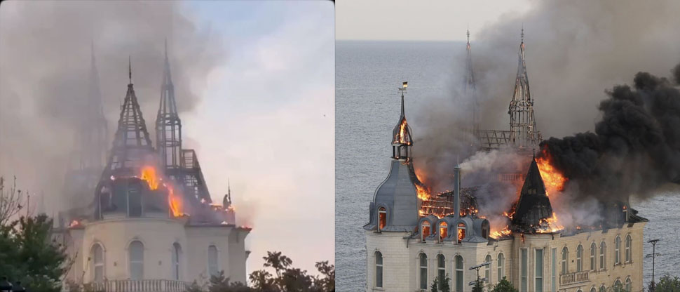 Castillo de Harry Potter de Ucrania es alcanzado por ataque ruso y deja 5 personas fallecidas