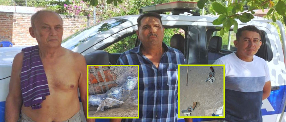 Capturan a sujetos que financiaban con armas y drogas a pandilleros en Chalatenango